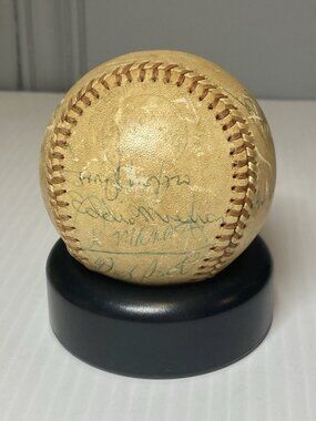 Baltimore Orioles Signed Baseball Jim Palmer Eddie Murray Earl Weaver Brooks